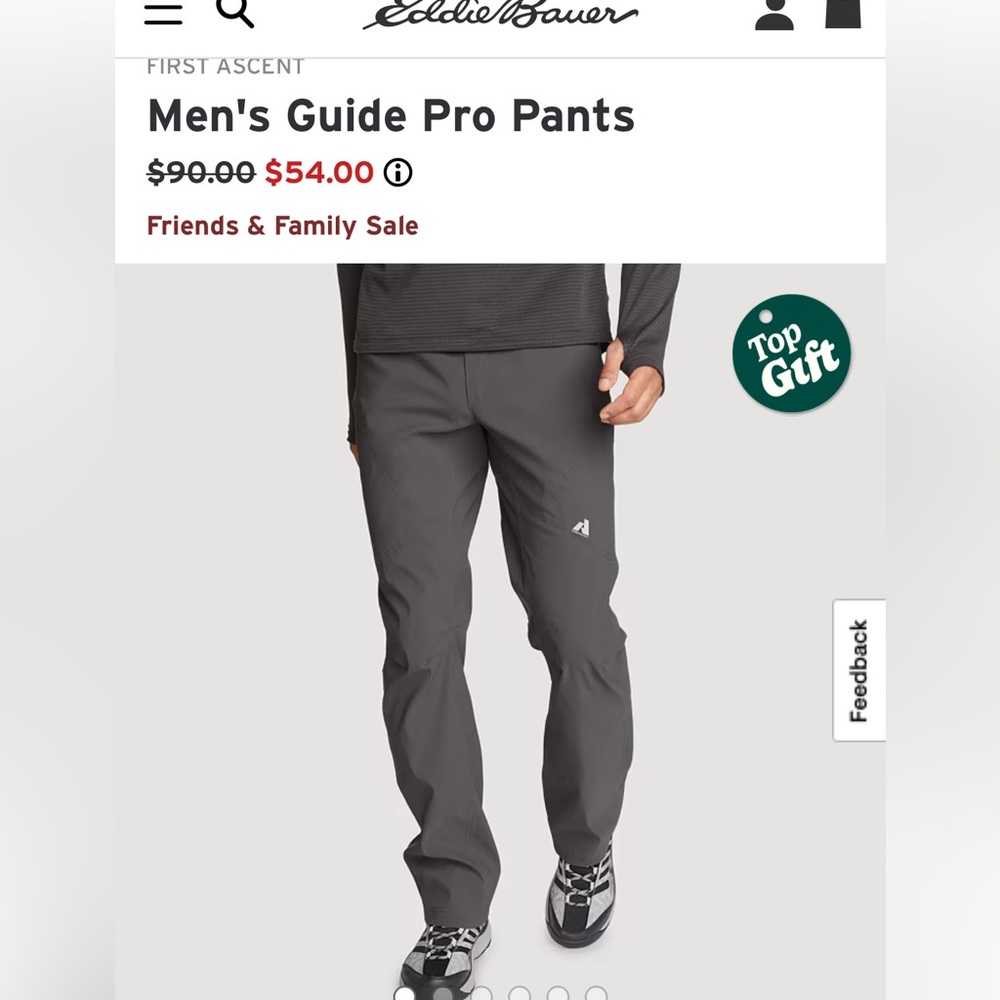 Eddie Bauer Men’s Guide Pro Pants